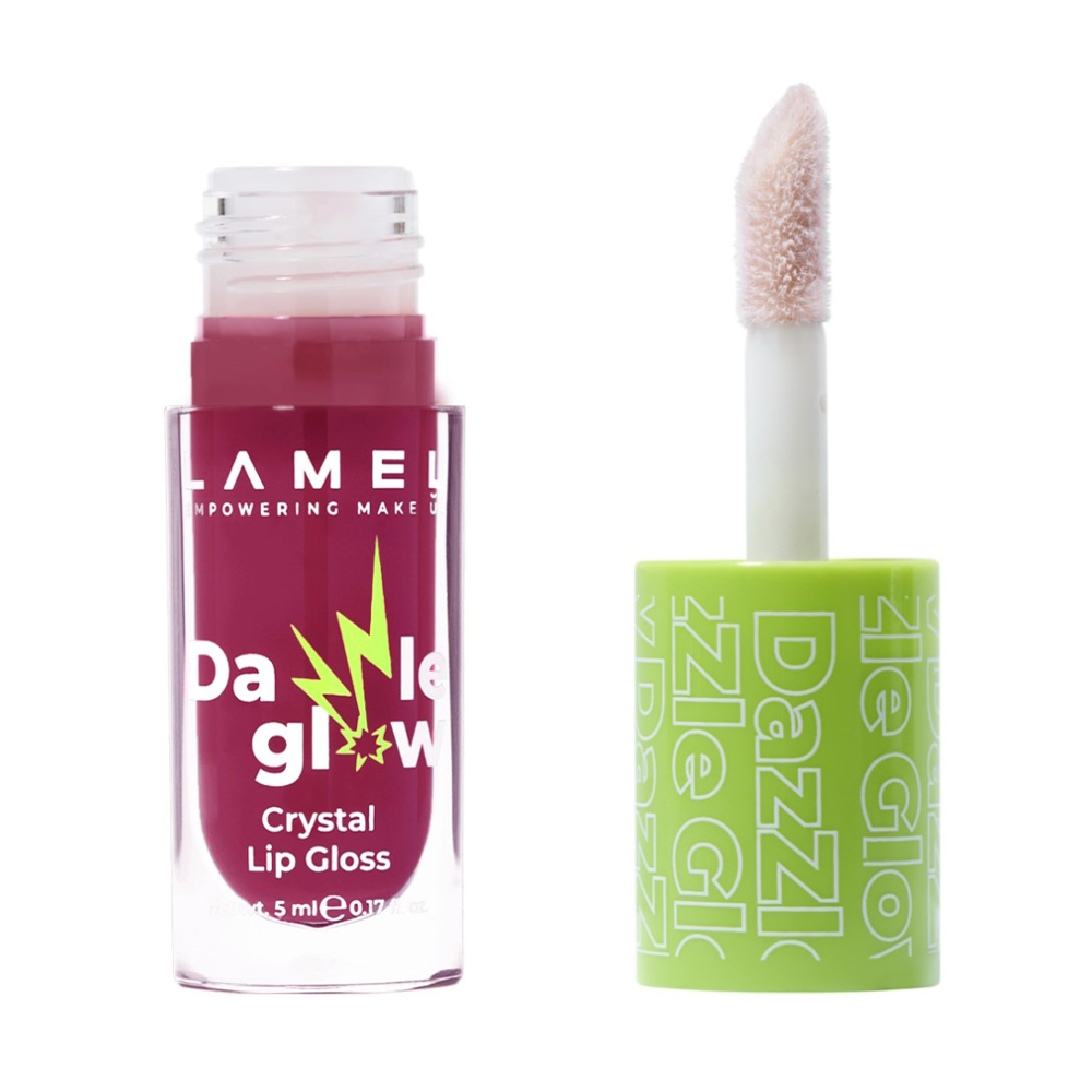 Блиск для губ LAMEL Make Up Dazzle Glow Lip Gloss тон 411, 5 мл